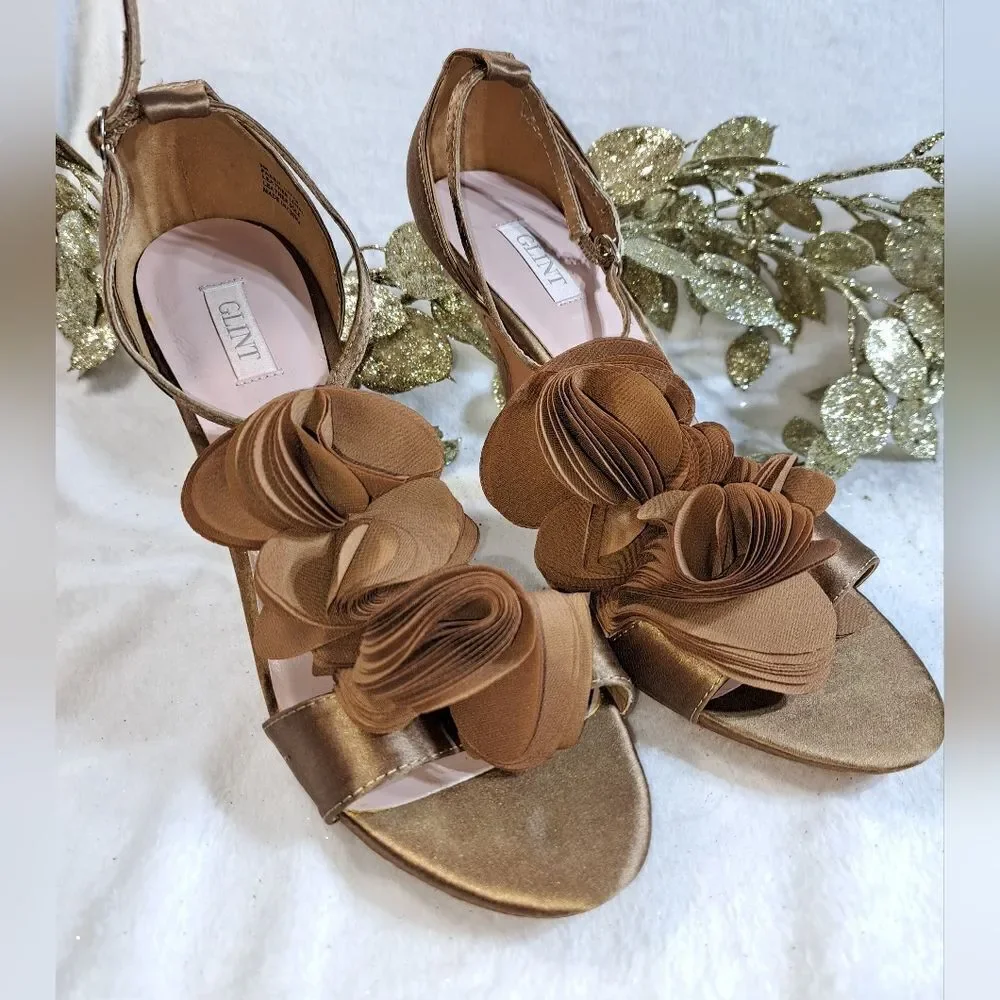 Glint Heels satin Heels
